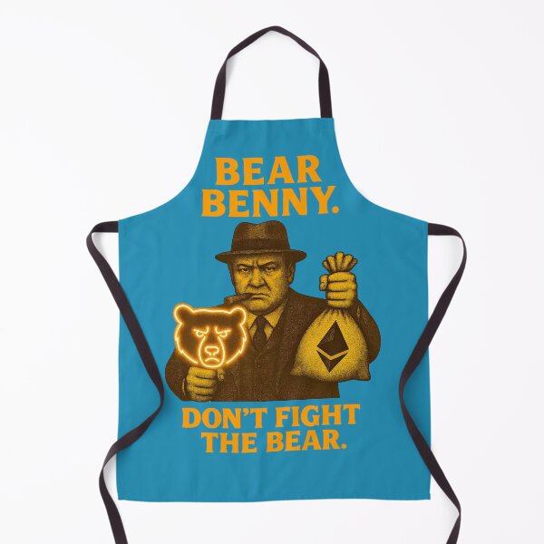 Item preview, "Bear Benny – Don’t Fight the Bear" | Ethereum Bear Market Design designed and sold by BitCrop.