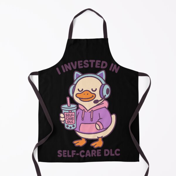 Item preview, Invested in Self-Care DLC Duck Design designed and sold by TeeTimeTreasure.