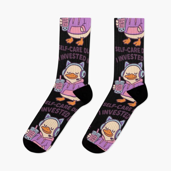 Item preview, Invested in Self-Care DLC Duck Design designed and sold by TeeTimeTreasure.