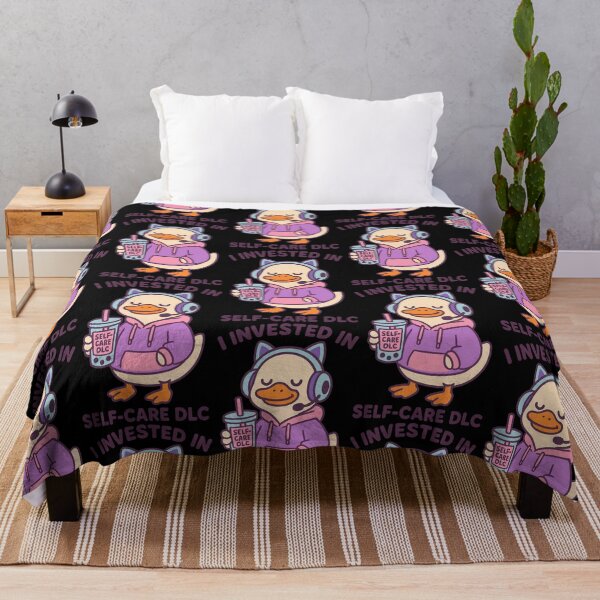 Item preview, Invested in Self-Care DLC Duck Design designed and sold by TeeTimeTreasure.