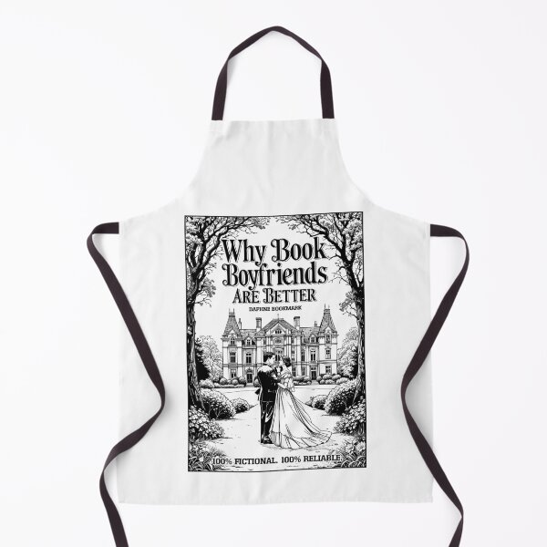 Item preview, Why Book Boyfriends Are Better Funny Bookish Romance Cover designed and sold by GrandeDuc.