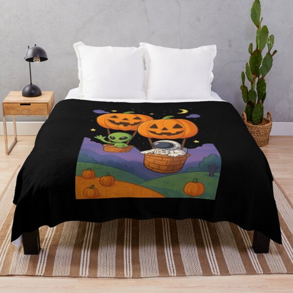Item preview, Pumpkin Balloon Ride designed and sold by HEERMANArt.