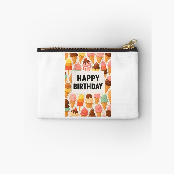 Artikelvorschau, Eiscreme-Partyhut, süß, alles Gute zum Geburtstag, Kawaii-Geschenk, Weihnachten, glücklich entworfen und verkauft von CheeseBlueprint.