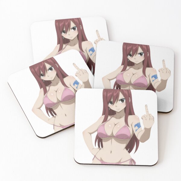 Item preview, Anime Middle Finger - Erza Waifu designed and sold by Kuroi Pixel.