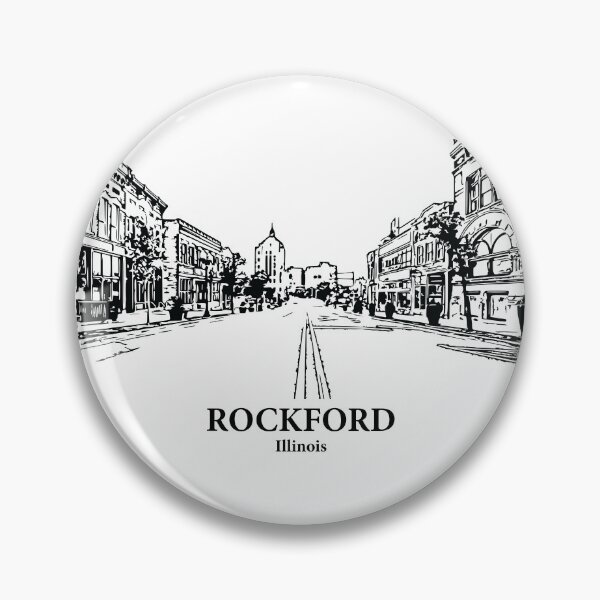 Item preview, Rockford - Illinois designed and sold by Lakeric Cityscapes.