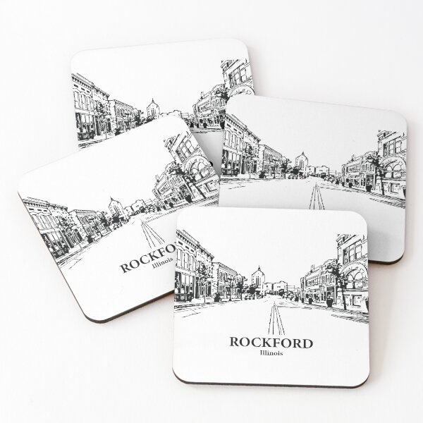 Artikelvorschau, Rockford - Illinois entworfen und verkauft von Lakeric Cityscapes.