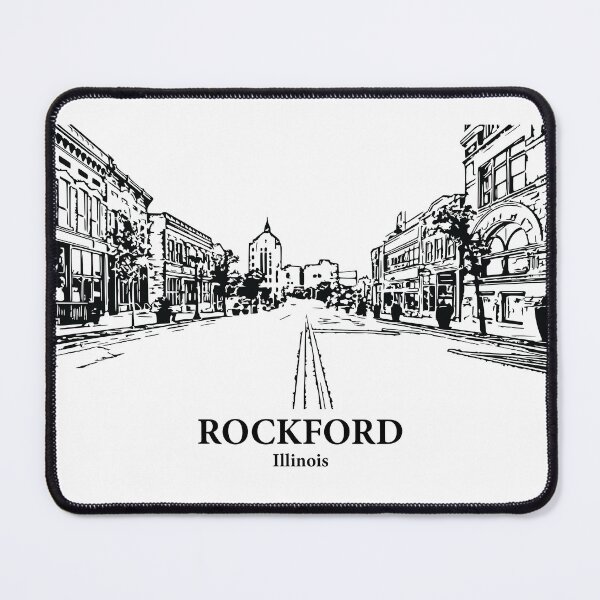 Item preview, Rockford - Illinois designed and sold by Lakeric Cityscapes.