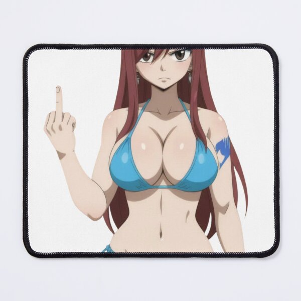 Item preview, Anime Middle Finger Erza - Waifu designed and sold by Kuroi Pixel.