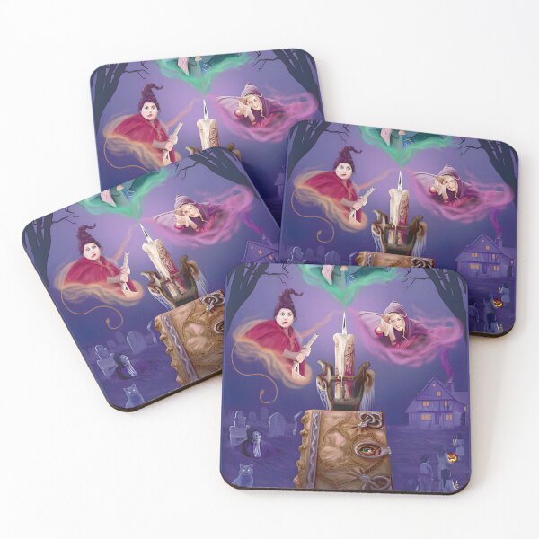 Item preview, Salem's Midnight Spell: Bewitching Sister Coven Halloween Scene designed and sold by TiffanyPotts.