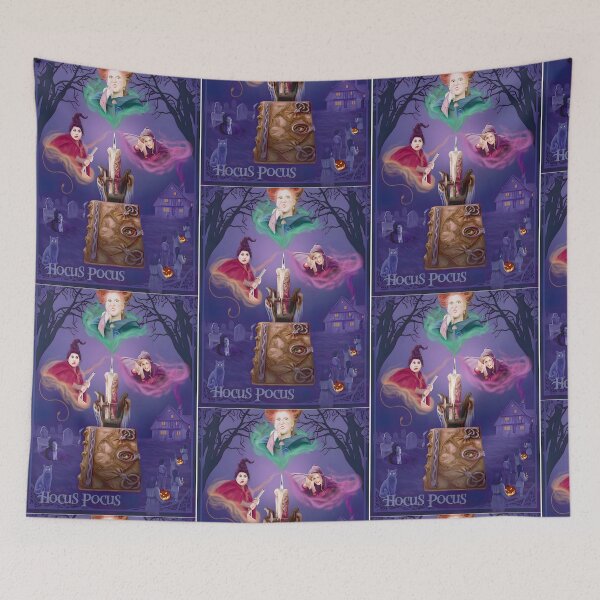 Item preview, Salem's Midnight Spell: Bewitching Sister Coven Halloween Scene designed and sold by TiffanyPotts.