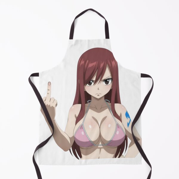 Item preview, Anime Erza Middle Finger - Waifu designed and sold by Kuroi Pixel.