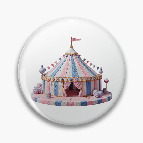 Item preview, Pastel circus tent  designed and sold by I-R-A.