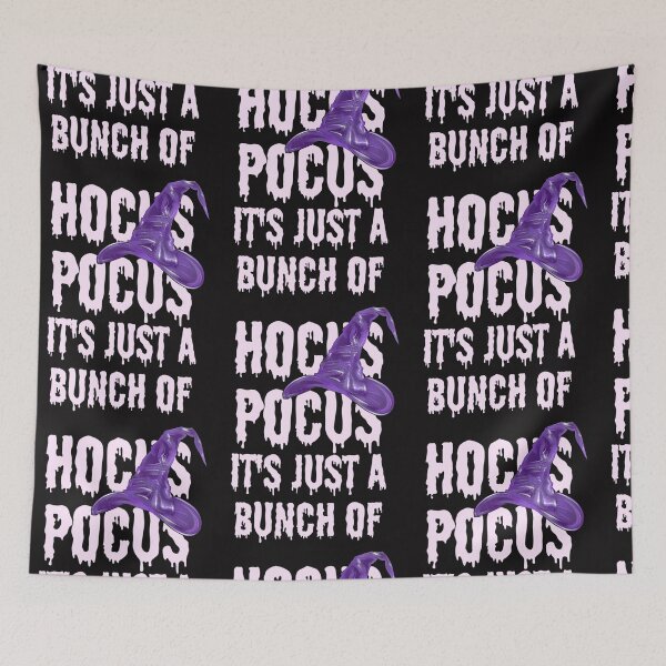 Item preview, Just a Bunch of Magic | Spooky Dripping Text Witch Hat Design designed and sold by TiffanyPotts.