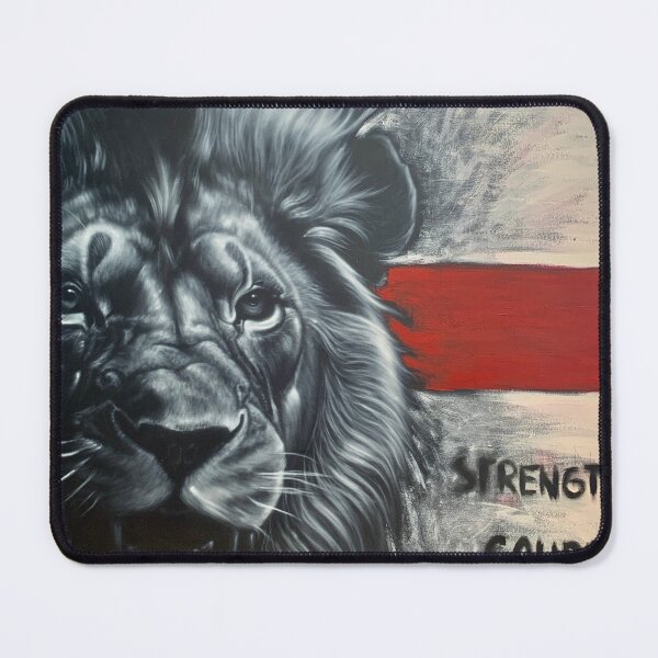 Item preview, English lion with flat designed and sold by DamianHejdukArt.