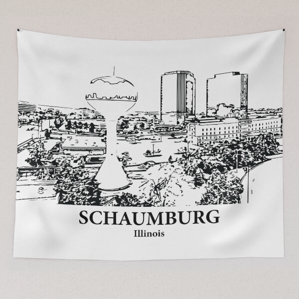 Item preview, Schaumburg - Illinois designed and sold by Lakeric Cityscapes.