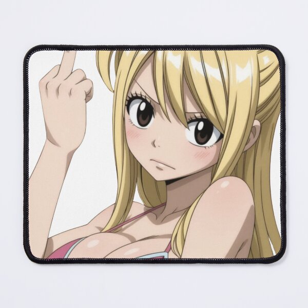 Item preview, Anime Lucy Middle Finger - Waifu designed and sold by Kuroi Pixel.