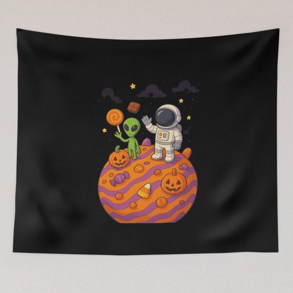 Item preview, Pumpkin Candy Planet designed and sold by HEERMANArt.