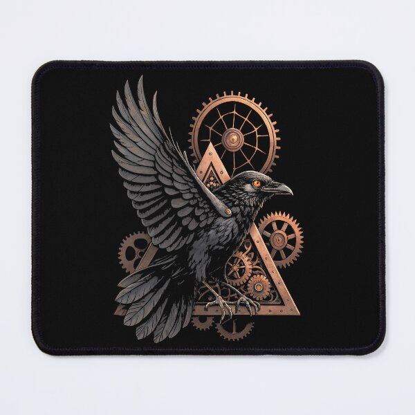 Item preview, Steampunk Raven designed and sold by SolombraArt.