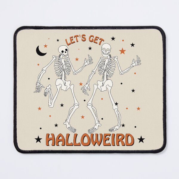 Item preview, Let's get Halloweird designed and sold by NettiesWallArt.