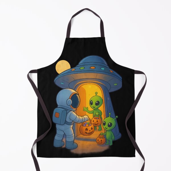 Item preview, Trick-or-Treat on the Moon designed and sold by HEERMANArt.