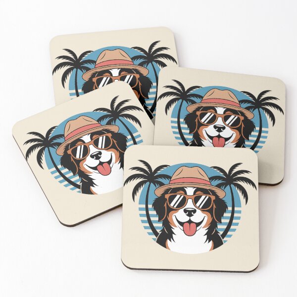 Item preview, Bernese Breeze – Retro Cool, Pup Approved designed and sold by Opalook.