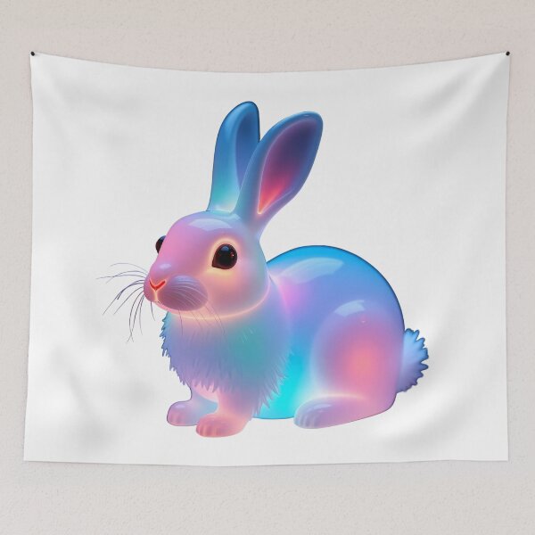 Item preview, Colorful Rabbit Art designed and sold by GloriousArtSKD.