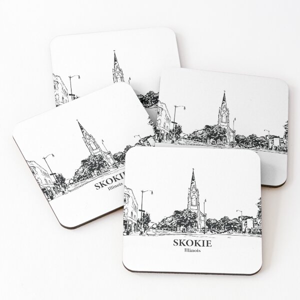 Item preview, Skokie - Illinois designed and sold by Lakeric Cityscapes.