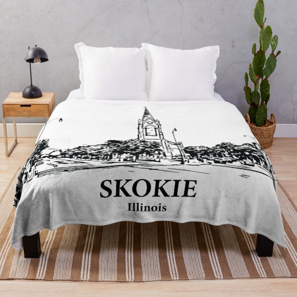 Item preview, Skokie - Illinois designed and sold by Lakeric Cityscapes.