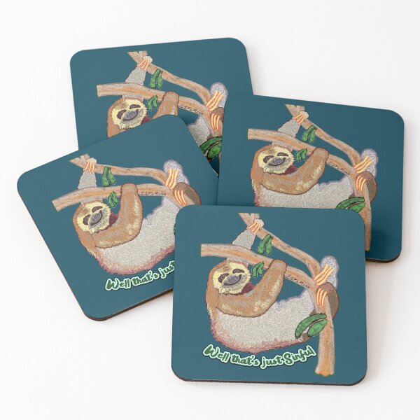 Item preview, Slow and easy sinful sloth hella cool designed and sold by reallypathetic.
