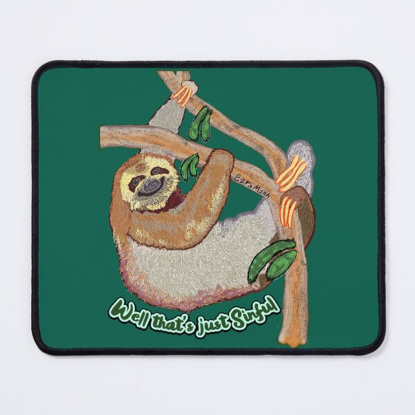 Item preview, Slow and easy sinful sloth hella cool designed and sold by reallypathetic.