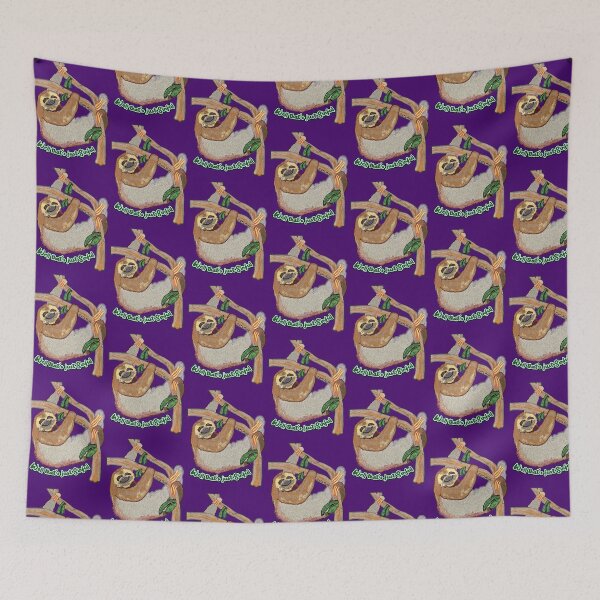 Item preview, Slow and easy sinful sloth hella cool designed and sold by reallypathetic.