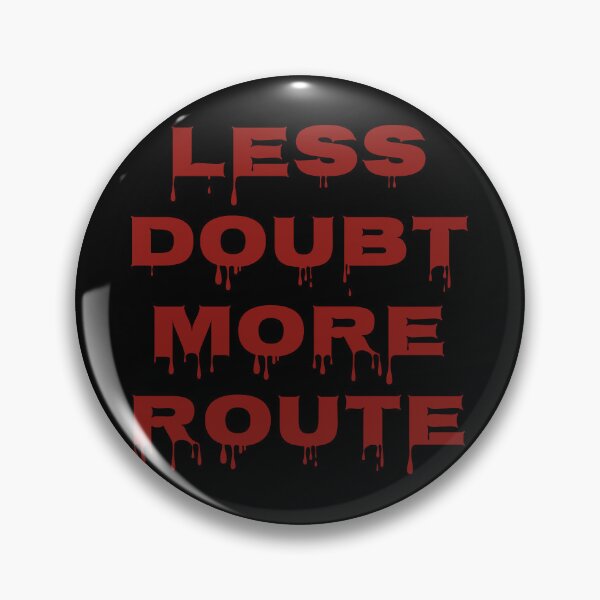 Item preview, Less Doubt More Route Motivational Quote Positive Mindset Travel Inspiration Design designed and sold by MONTRIS.