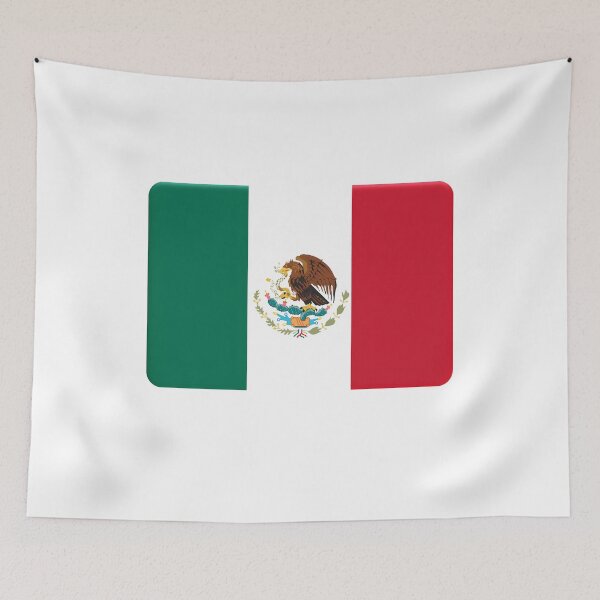 Item preview, Mexican Flag designed and sold by maistendencias.