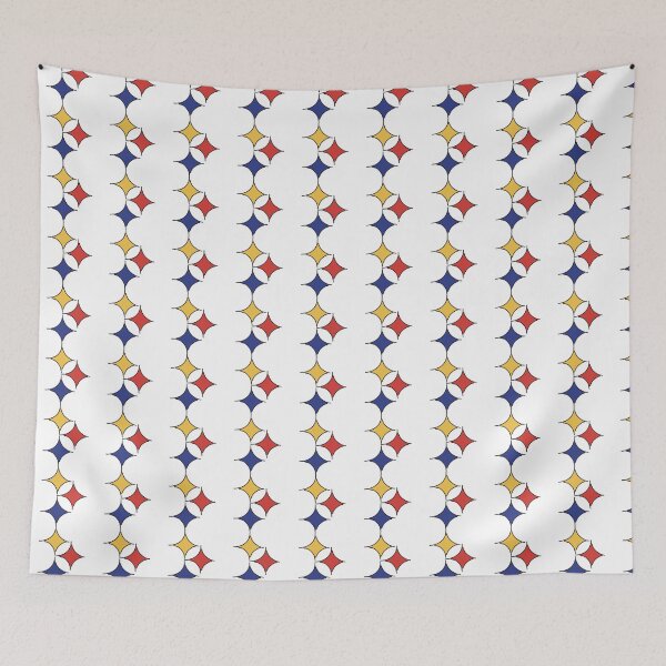Item preview, Hypocycloid Pittsburgh Sports Patterns designed and sold by Wolagno.
