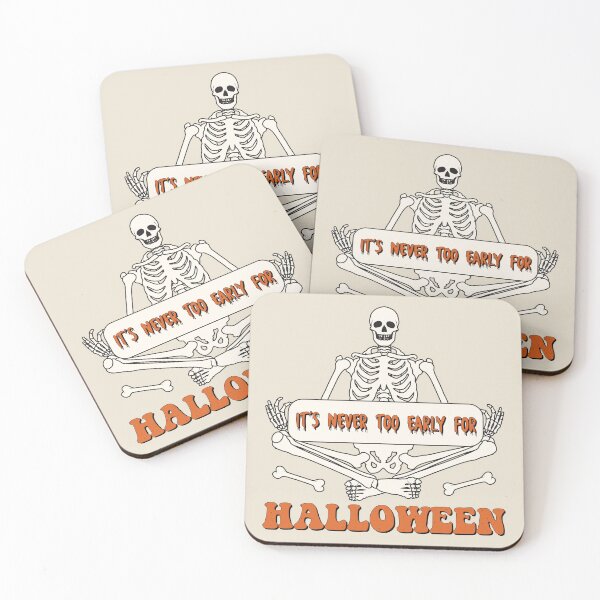 Item preview, It's never too early for Halloween designed and sold by NettiesWallArt.