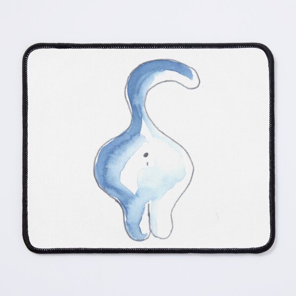 Item preview, Fineline, Cat, Blue, Katze, Blau designed and sold by Anke‘s Bazaar.
