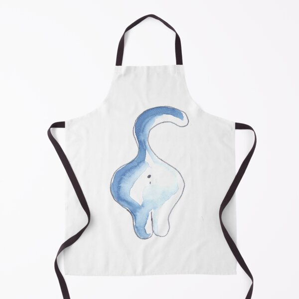 Item preview, Fineline, Cat, Blue, Katze, Blau designed and sold by Anke‘s Bazaar.