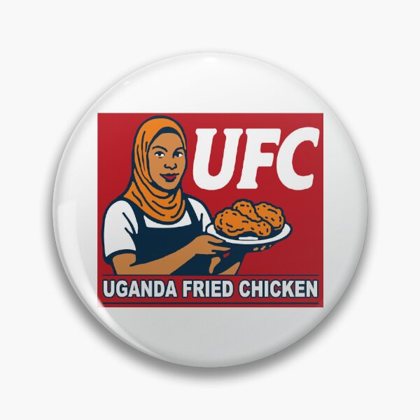 Item preview, UFC; Uganda Fried Chicken; designed and sold by StickerApe.