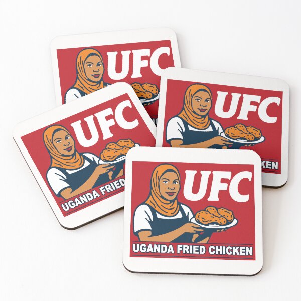 Item preview, UFC; Uganda Fried Chicken; designed and sold by StickerApe.