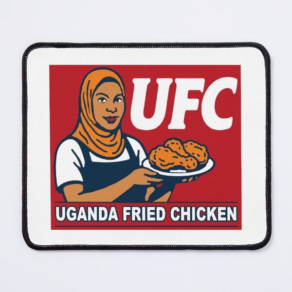 Item preview, UFC; Uganda Fried Chicken; designed and sold by StickerApe.