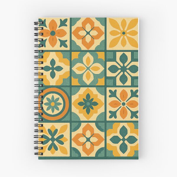 Item preview, Retro Levantine Tiles Pattern – Vintage Geometric Mosaic Design designed and sold by Sabbara.