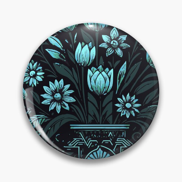 Item preview, Blue Floral designed and sold by Karen Harding Art and Illustration .