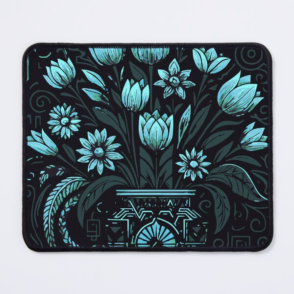 Item preview, Blue Floral designed and sold by Karen Harding Art and Illustration .