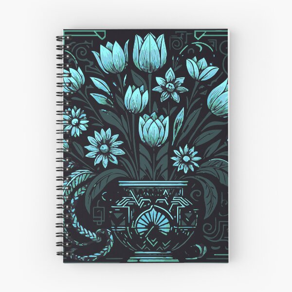 Item preview, Blue Floral designed and sold by Karen Harding Art and Illustration .