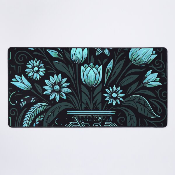 Item preview, Blue Floral designed and sold by Karen Harding Art and Illustration .