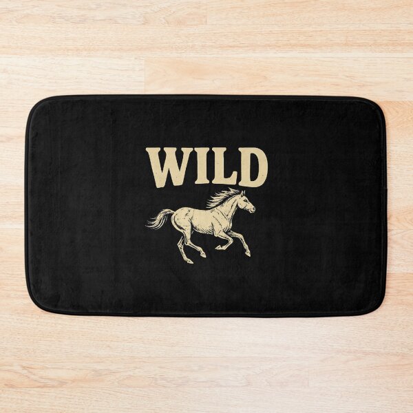 Item preview, Vintage WILD Horse – Retro Distressed Typography Tee designed and sold by The-Daily-Drape.