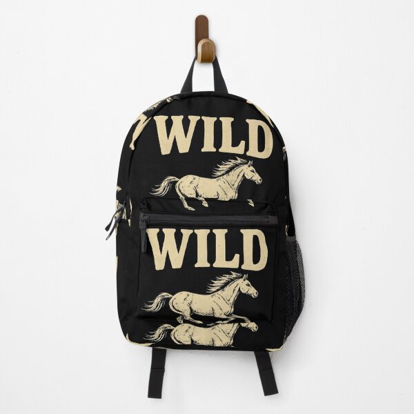 Item preview, Vintage WILD Horse – Retro Distressed Typography Tee designed and sold by The-Daily-Drape.