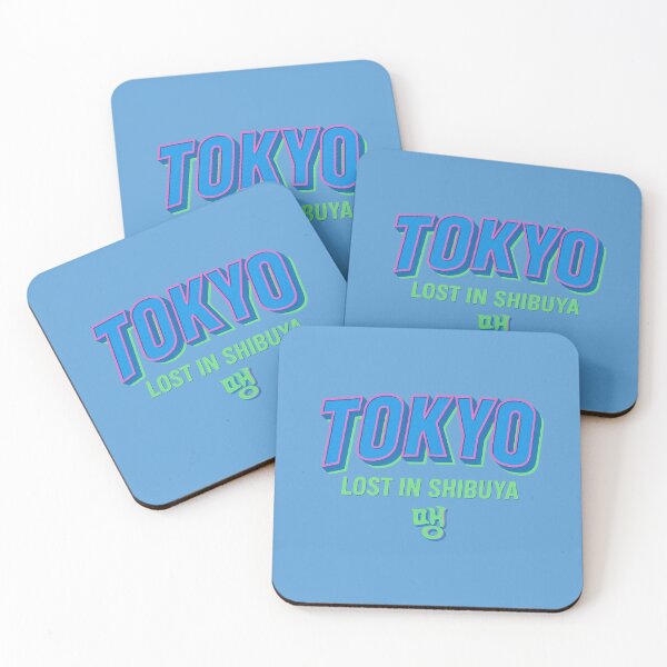 Item preview, Title: Tokyo Lost in Shibuya × 땡 DDAENG – Retro 3D Vaporwave Japan Design designed and sold by SiseonStudio.