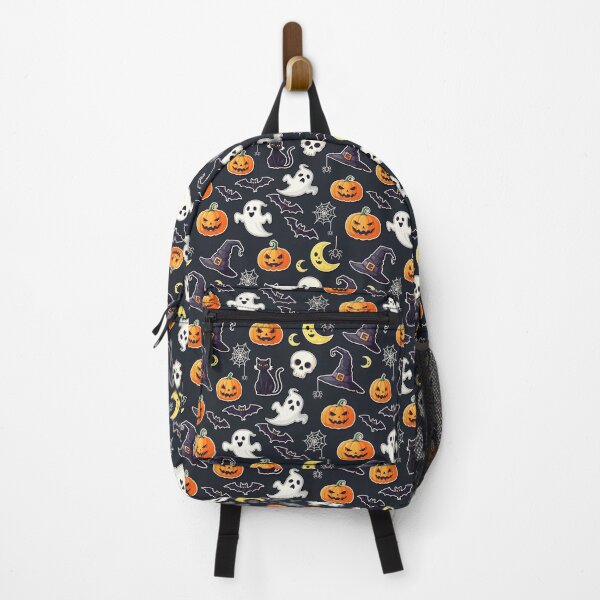 Item preview, Halloween Cartoon Pattern with Pumpkins and Ghosts designed and sold by dreephic22.