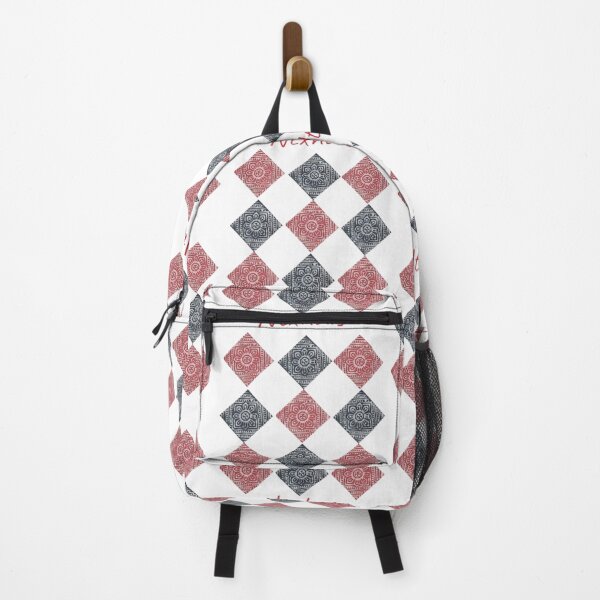 Item preview, Ntxhais – Indigo & Red Floral Tribal Pattern Inspired by Cultural Heritage designed and sold by PimTribe.